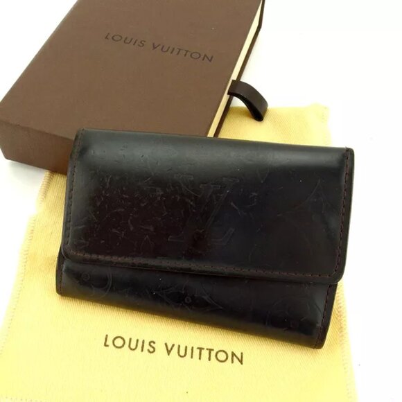 Louis Vuitton Key holder Key case Monogram Brown Woman Authentic Used